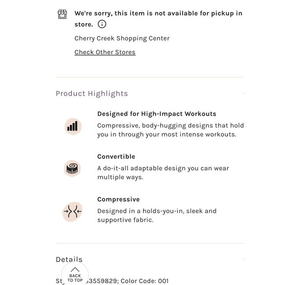 Free People Make A Move Bra / S- Medium - Picture 11 of 12